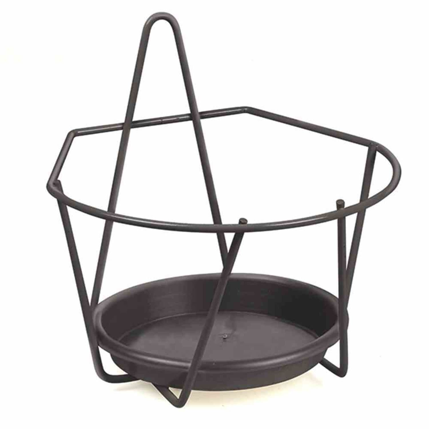 Jardifer Blumenkastenhalter Wandhalter Grau Ø 16 cm