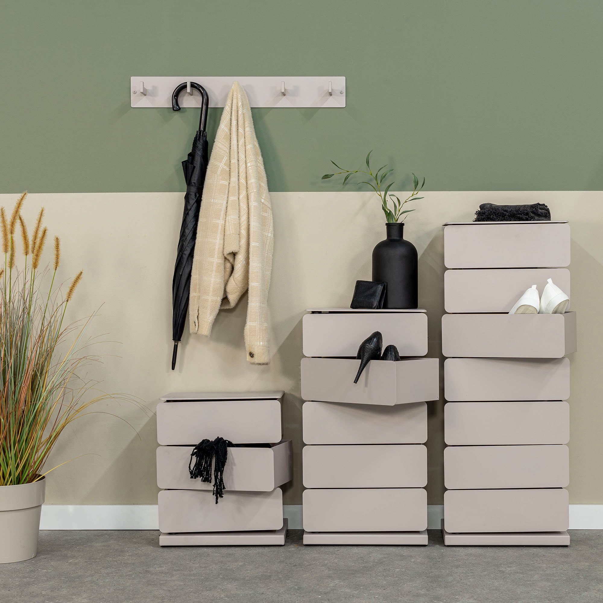 Kommode SPINDER DESIGN "JOEY 5" Grau Stahl Sideboard - Bild 2