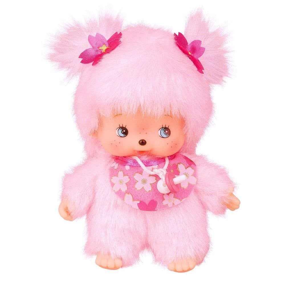 Monchhichi Plüschfigur Kirschblüten Mädchen Bebichhichi 16 cm - Bild 2
