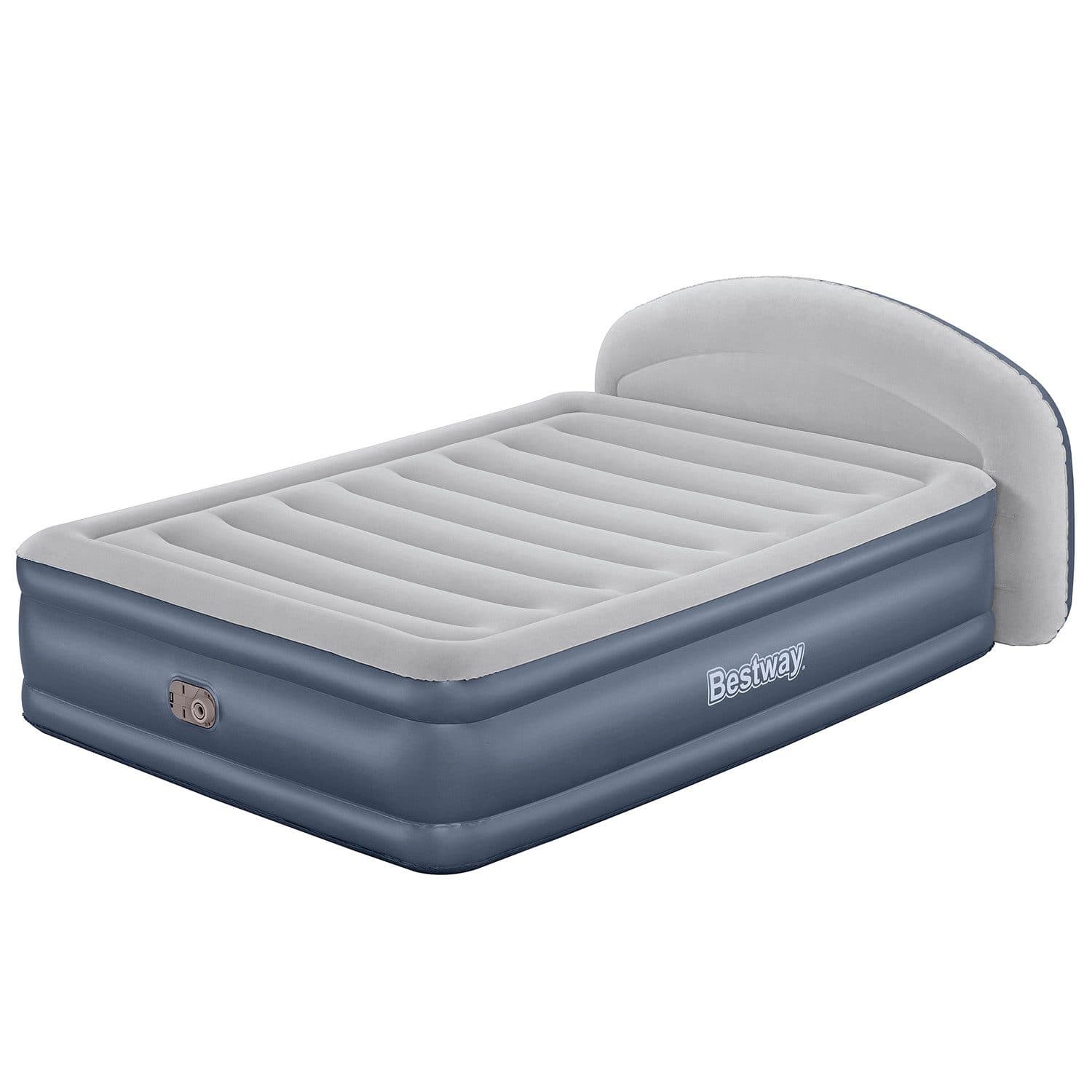 Bestway Luftbett TriTech mit Elektropumpe & Kopfteil Grau - Bild 2