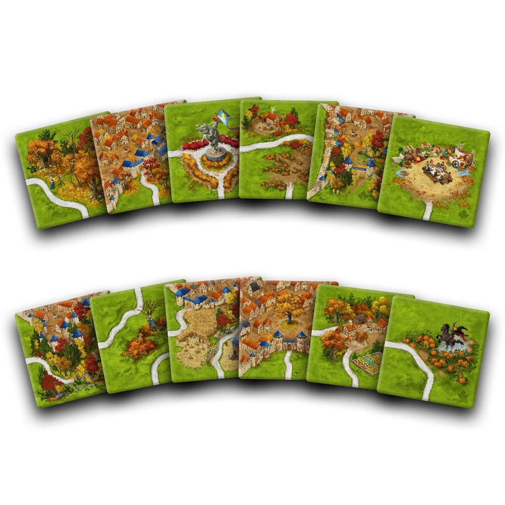 Hans im Glück Spiel Carcassonne 4 Jahreszeiten: Der Herbst Zusatzplättchen