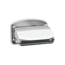 tecuro Toilettenpapierhalter Edelstahl Poliert Mit Deckel Bild 2