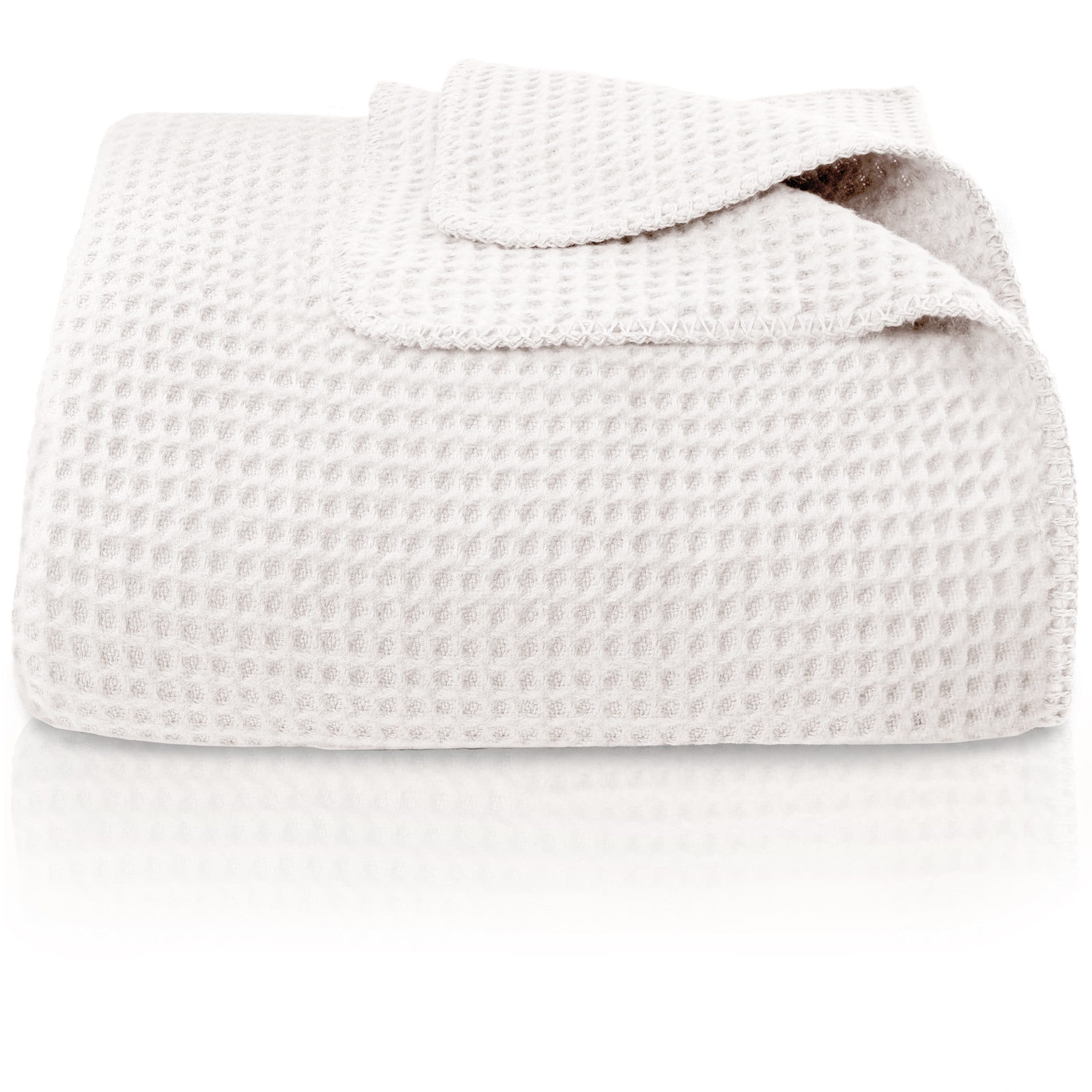 Wohndecke Waffelpique Baumwolle Kuscheldecke Laynenburg - Bild 2