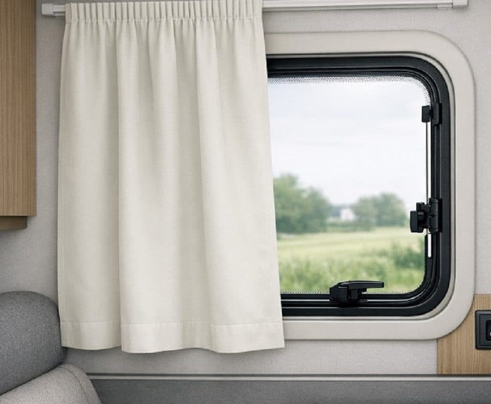 novumfix Verdunkelungsvorhang Caravangardine Off-White Kräuselband