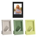 kwmobile Bilderrahmen-Set 4x Mini Fotorahmen Bunt ABS Bild 2