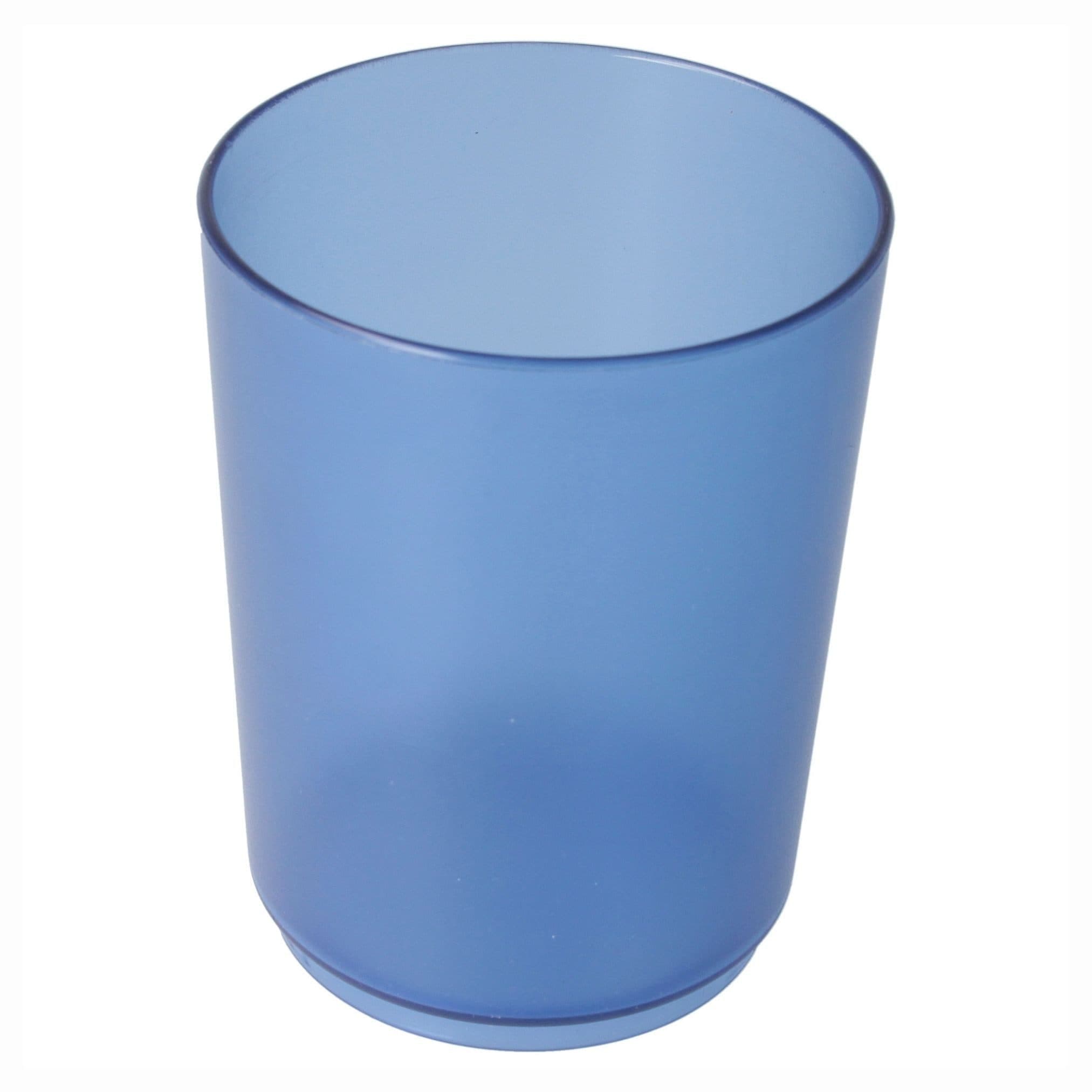 PARSA Beauty Zahnputzbecher Flair Blau Transparent PS-Kunststoff - Bild 2