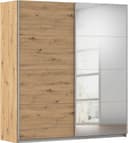 rauch Schwebetürenschrank SUBITO Modern Weiß/Grau Holzwerkstoff Bild 2
