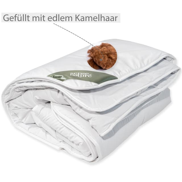 Sense of Nature Kamelhaar-Bettdecke: Luxus & Klimaregulierung