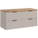 LOMADOX Waschtischschrank ADELAIDE-56-CASHMERE Kaschmir Bild 2