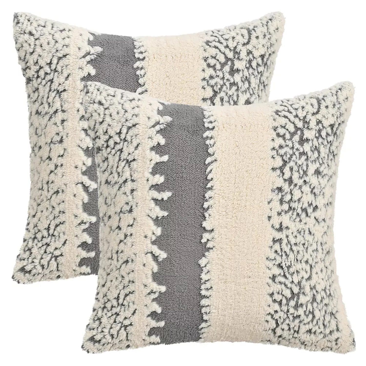 Refttenw Sofaschoner Grau Rutschfest Polyester