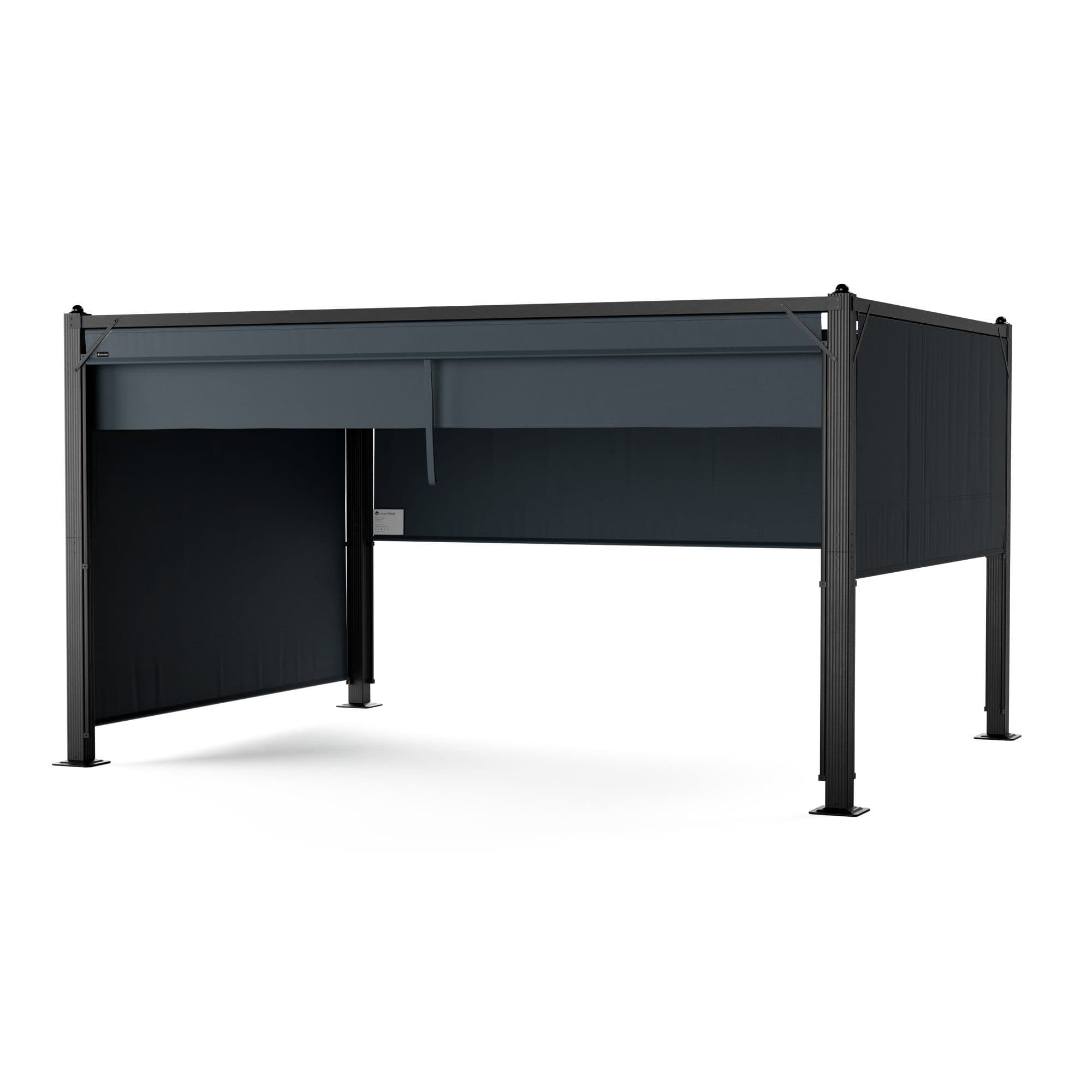 Blumfeldt Pavillon Pantheon Cortina Gartenpavillon Outdoor Aluminium - Bild 2