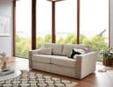 ATLANTIC HOME COLLECTION Schlafsofa Rolando Beige 196 cm Bild 2