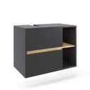 Vicco Waschbeckenunterschrank Viola Grau Modern Bild 2