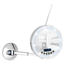 Wenko LED Wandspiegel Imperial mit Multimedia-Center und 3-Fach-Vergrößerung Bild 2