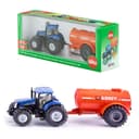 SIEPER Modelltraktor siku New Holland mit Ein-Achs-Güllefass 1:50 Blau/Orange Bild 2
