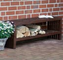 Dobar Gartenbank Svensson Braun mit Stauraum Bild 2