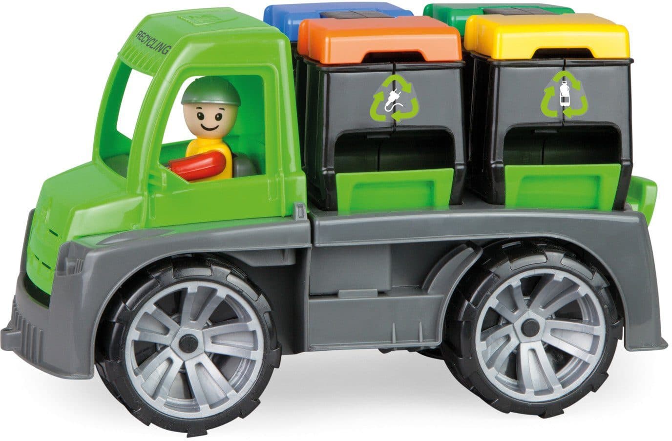 Lena® Spielzeug-Transporter TRUXX Recycling Truck inkl. Spielfigur - Bild 2