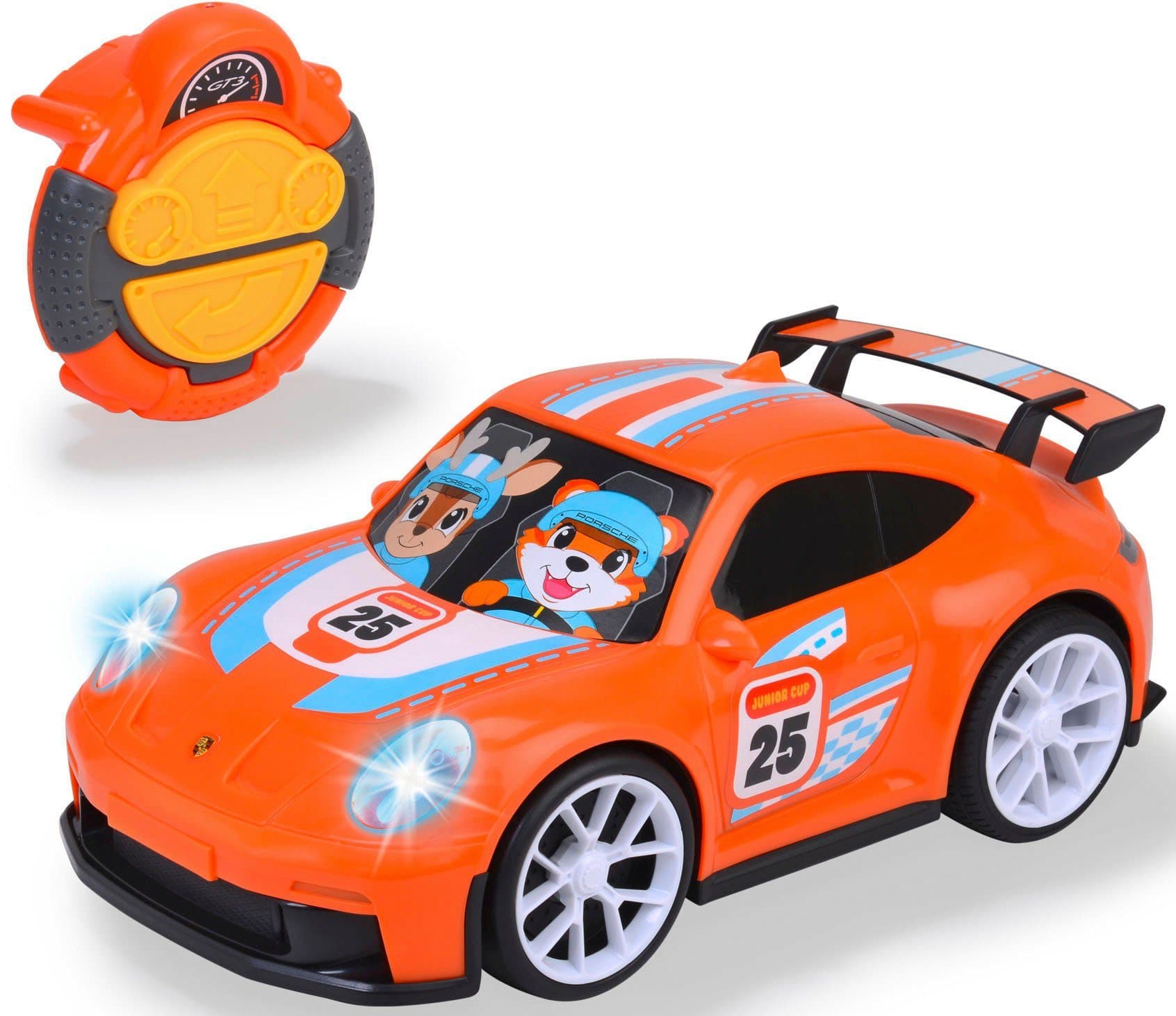 Dickie Toys RC-Auto Porsche 911 GT3 Orange mit Lichtfunktion - Bild 2