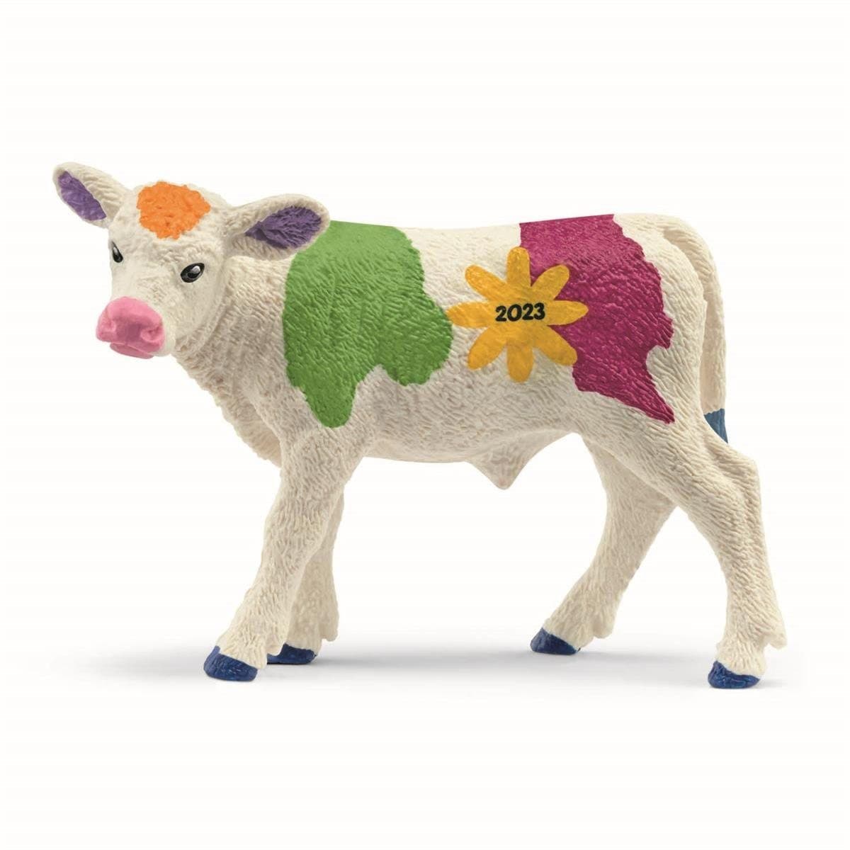 Schleich® Spielwelt 72207 - Buntes Frühlings Kalb - Farm World