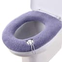 Zaewry Dusch-WC-Sitzbezug 2 Stück Violett mit Griff Bild 2