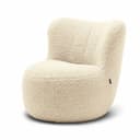 freistil ROLF BENZ Cocktailsessel 173 Cozy-Edition Teddy- oder Schäfchenstoff Bild 2