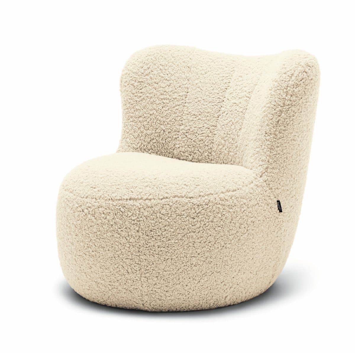 freistil ROLF BENZ Cocktailsessel 173 Cozy-Edition Teddy- oder Schäfchenstoff - Bild 2