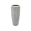 Flingora Bodenvase Esmee Grauweiß Fiberglas-Steingemisch Bild 2