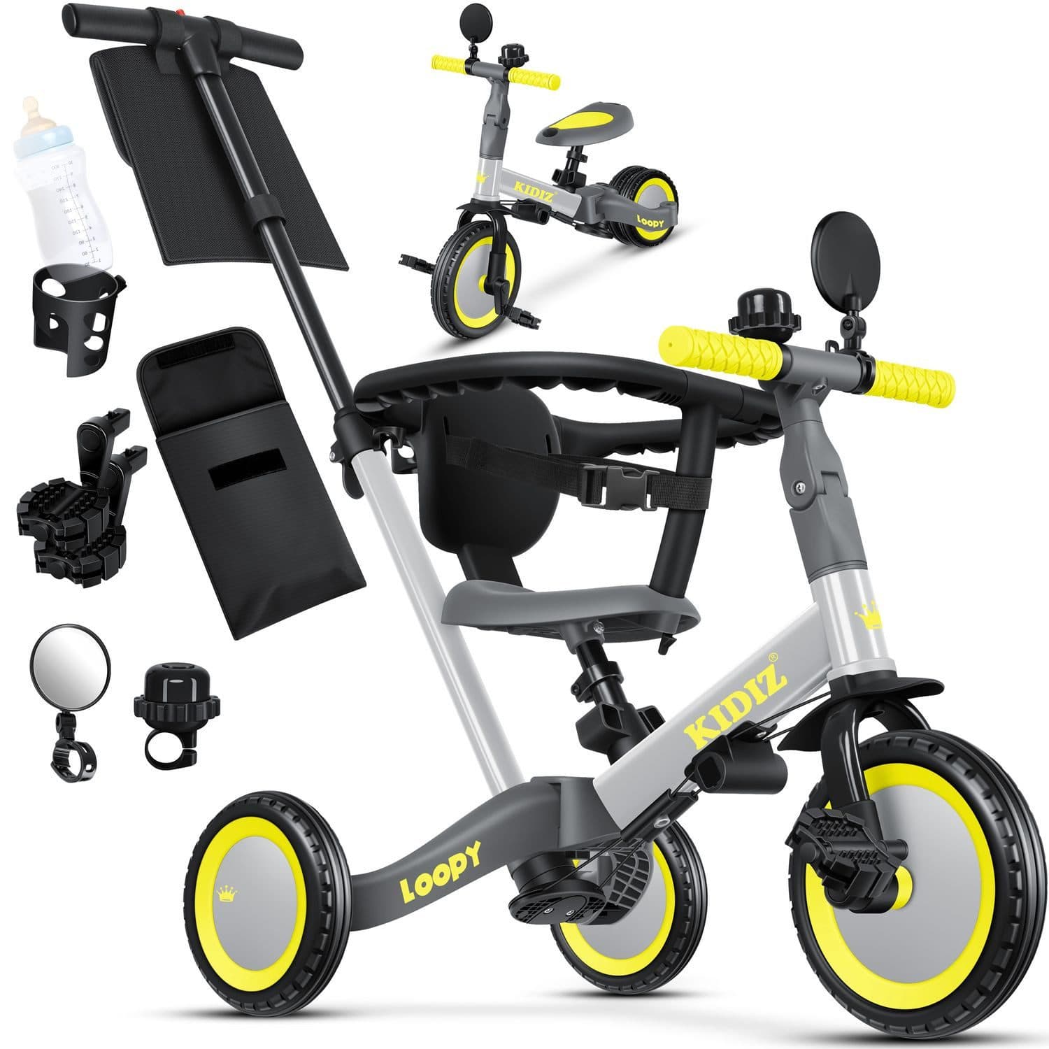 Multifunktionales Lauffahrrad für Kinder - Bild 2