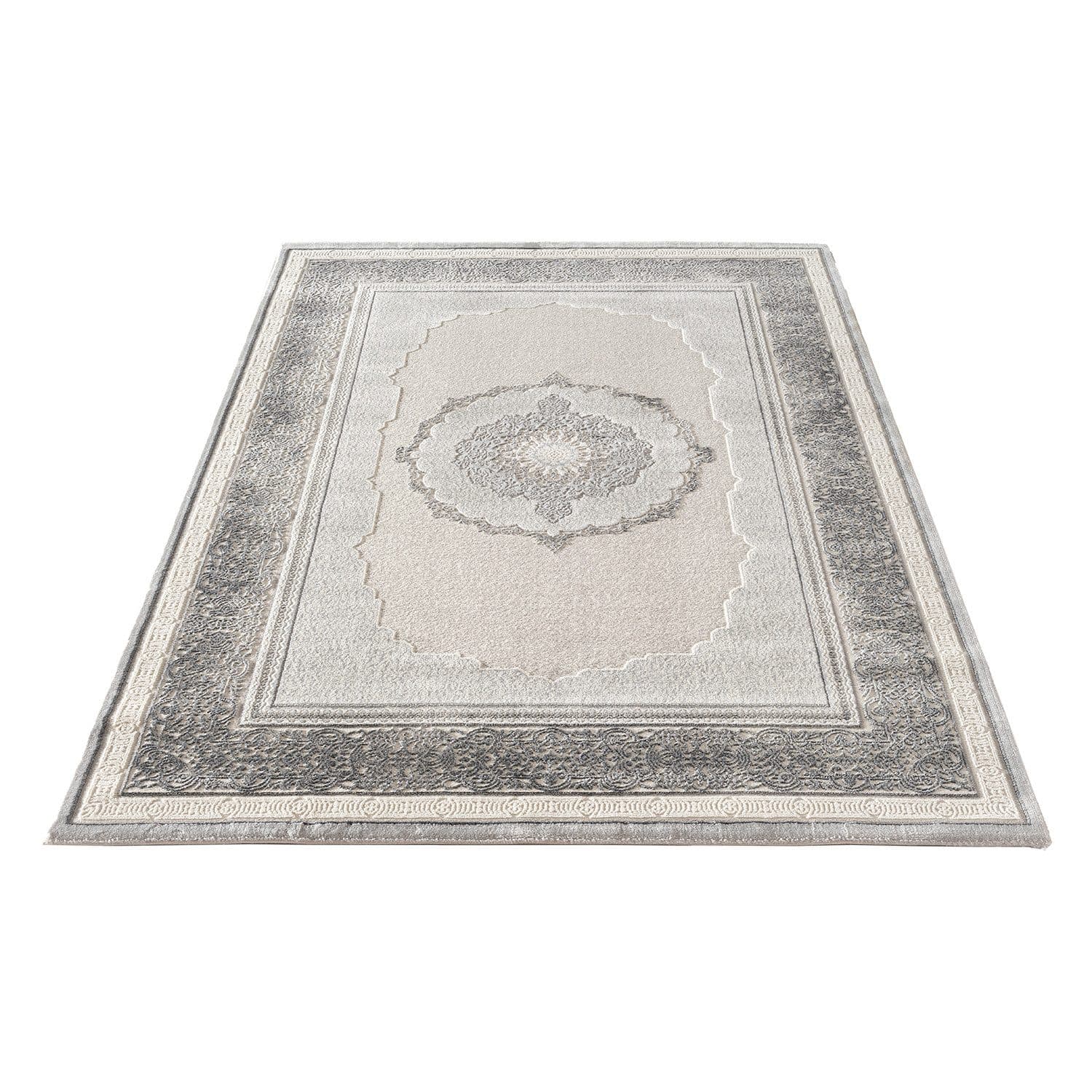 Carpetilla Designteppich Klassisch Orientalisch Grau - Bild 2