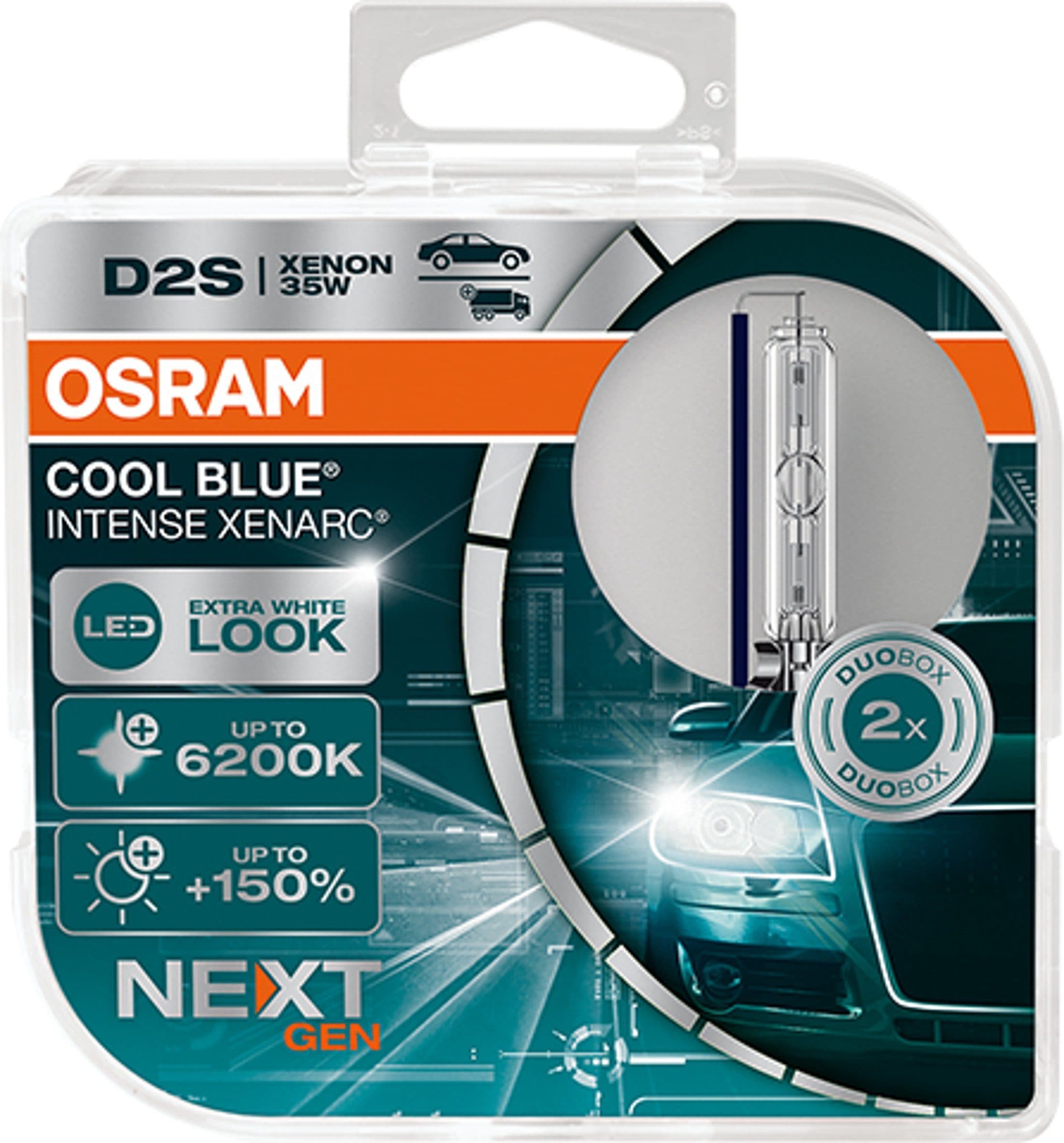 Osram Xenarc Cool Blue Intense NextGen D2S P32d-2 85V/35W (2er Box) - Bild 2