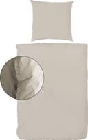 Bettwäsche Set Stone-Washed Beige 100% Baumwolle Bild 2