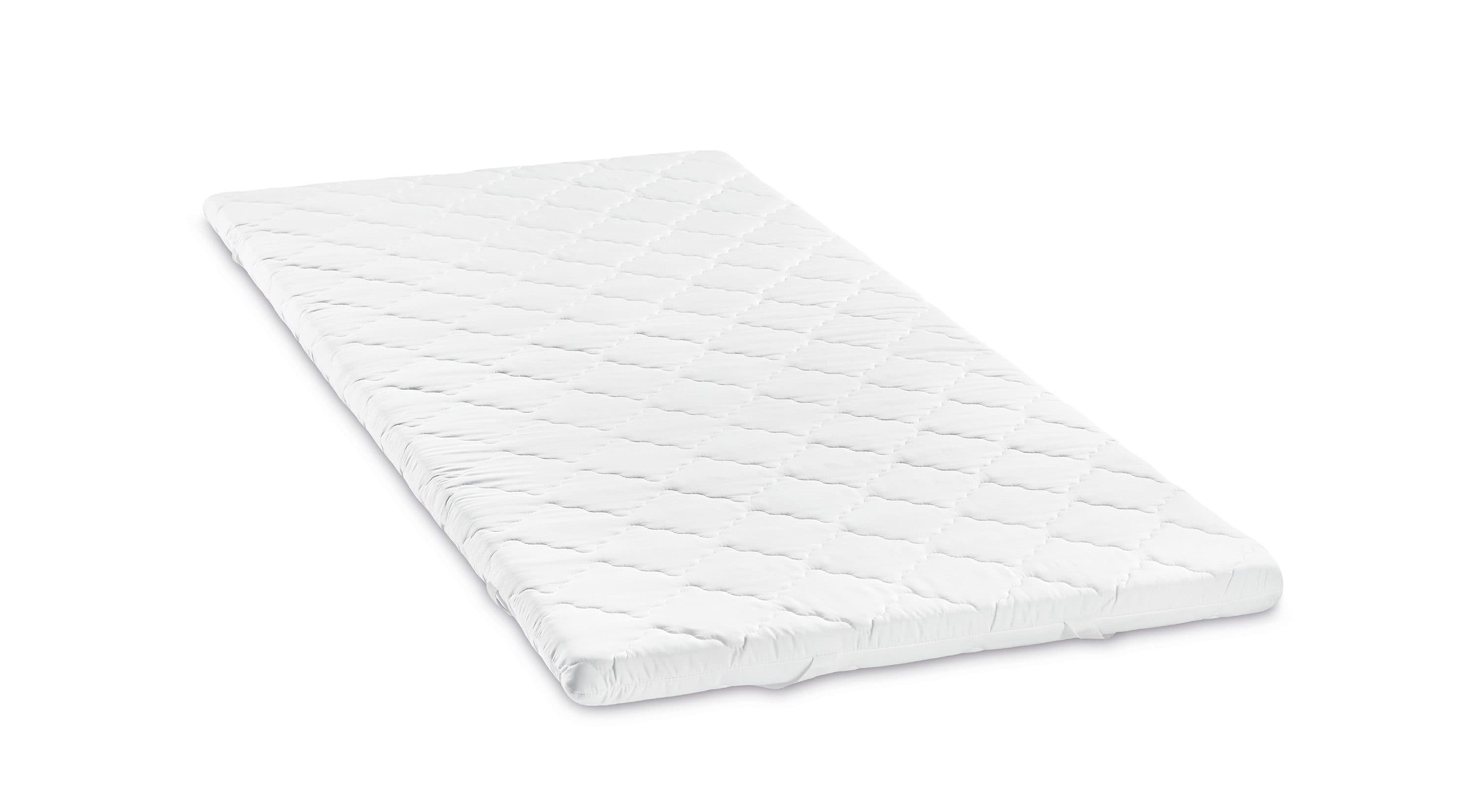 Bodyprotect Topper aus Kaltschaum und Viscoschaum, 6 cm hoch, weiß - Bild 2