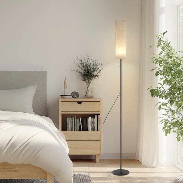ZMH LED Stehlampe Dimmbar Retro Standleuchte