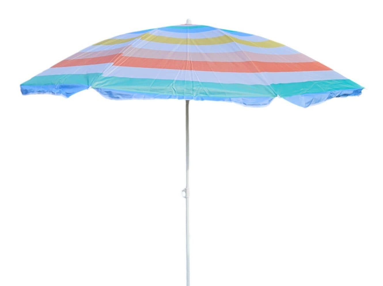Meinposten Sonnenschirm Bunt Gestreift UV Schutz 30+ Knickbar - Bild 2