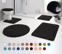 Badematte Kleine Wolke Relax Schwarz Polyacryl Bild 2
