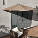 casa.pro Sonnenschirm »Eger« Halbschirm Beige Bild 2