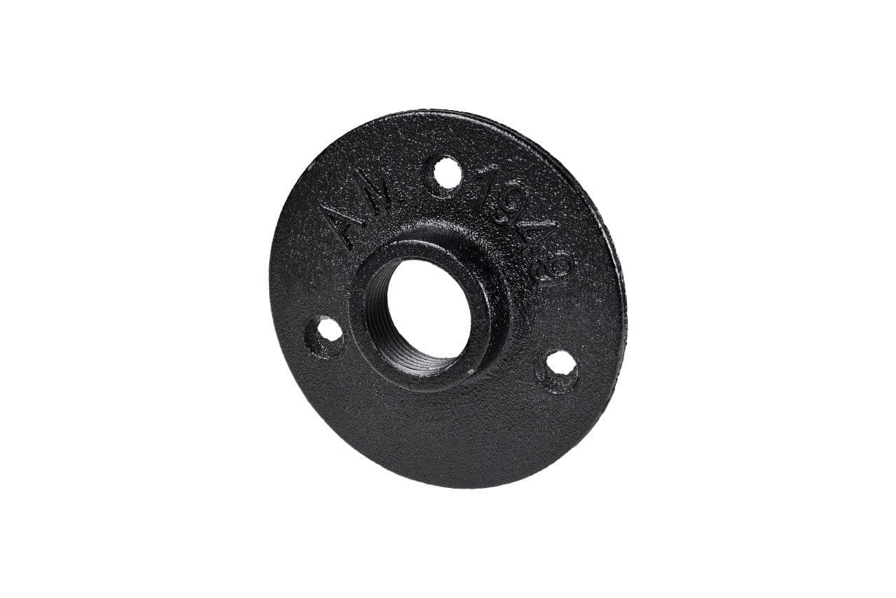 Dolle Plattenscheibe für Pipe-Regalsystem Ø 70 mm Schwarz Matt