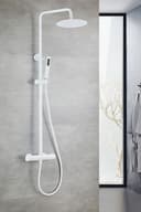 Øresund Duschsystem Sanddorn Weiß Komplettset mit Thermostat Bild 2