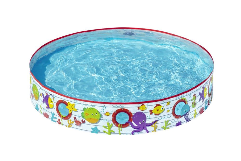 Bestway Planschbecken Fill N Fun Unterwasserwelt PVC