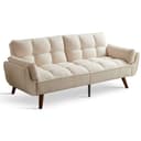 Jiexi Schlafsofa 190 cm Beige Bild 2
