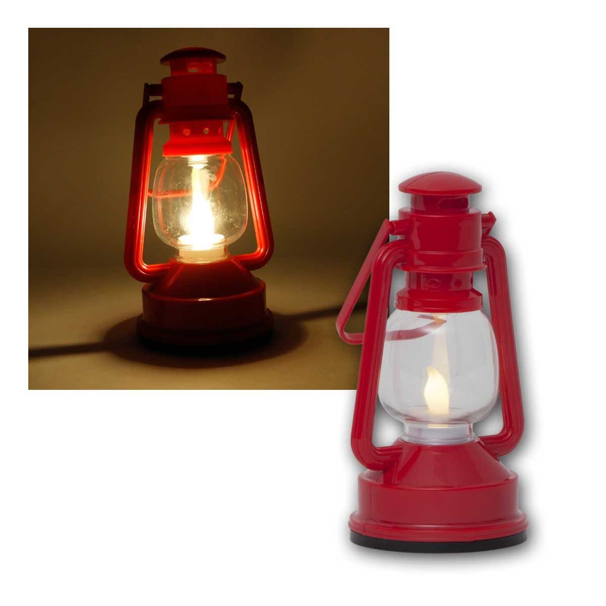 STAR TRADING LED Laterne Niko Rot Warmweiß Flackernd - Bild 2