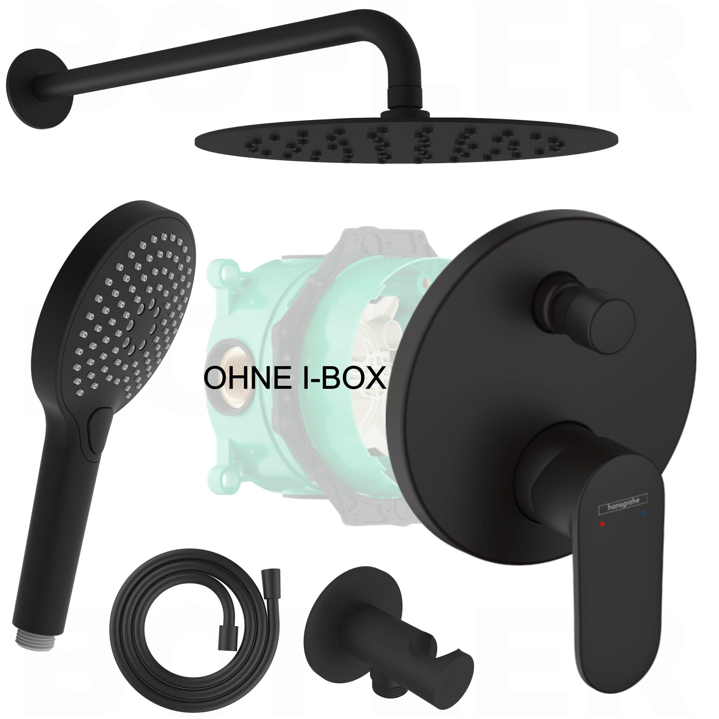 Hansgrohe Vernis Blend Duschanlage Matt Schwarz inkl. BOFLER Brauseset - Bild 2