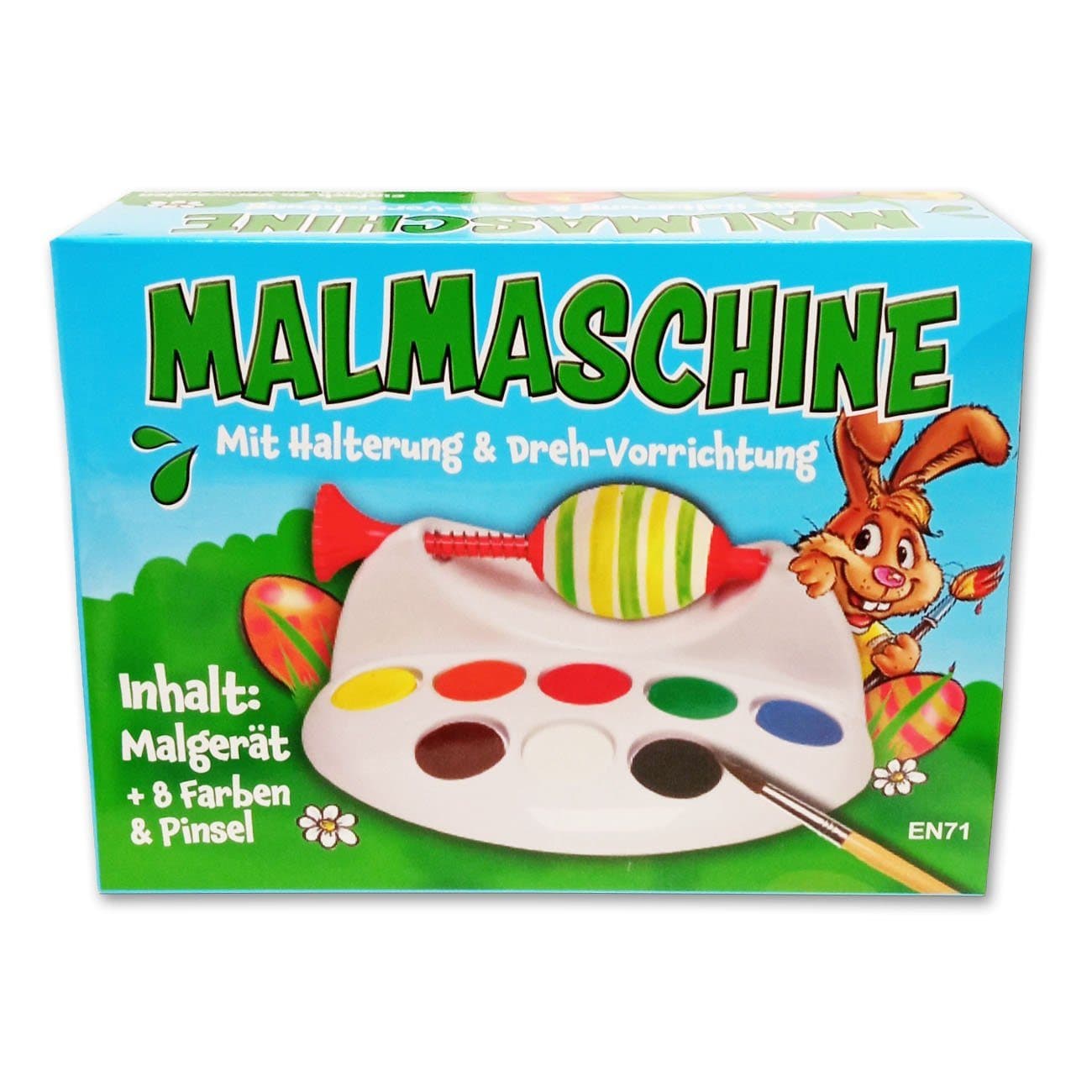 itenga Oster Eier Malmaschine mit 8 Farben und Pinsel