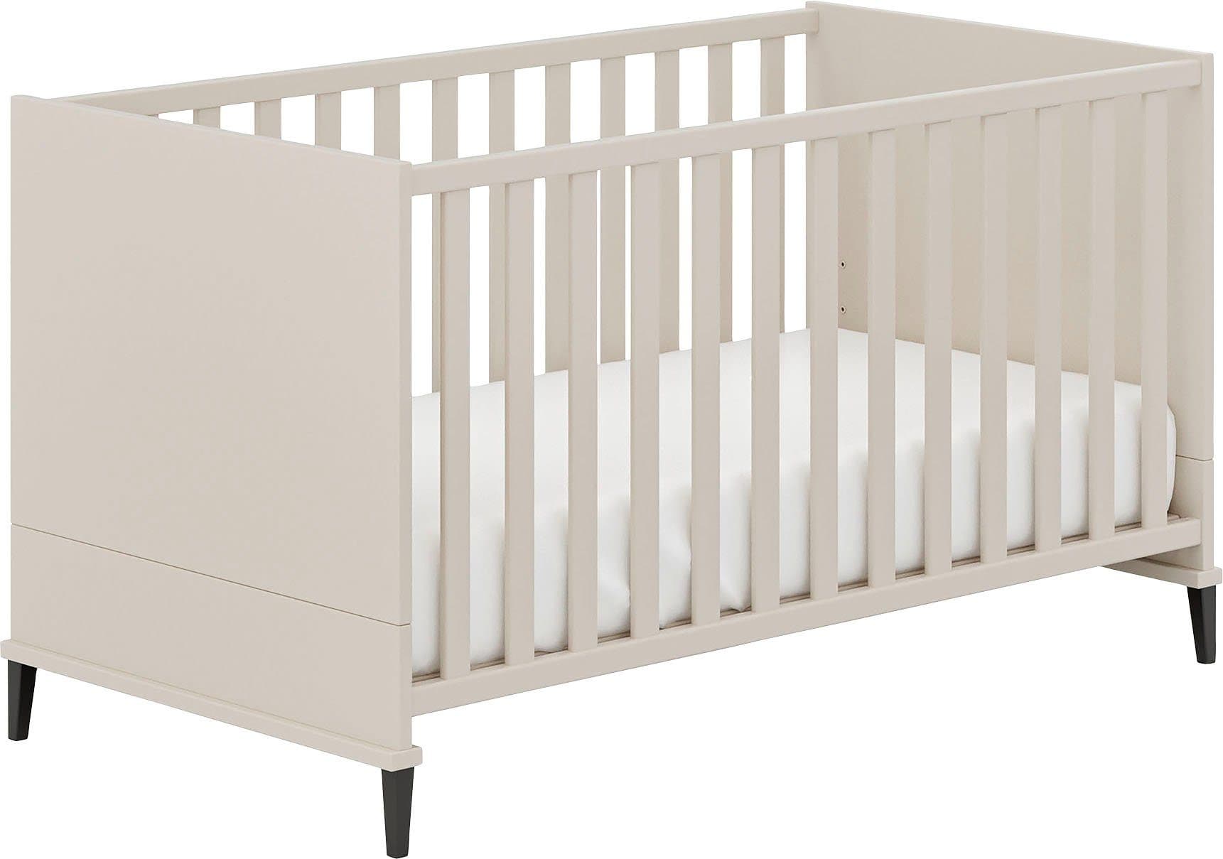 HOME AFFAIRE Babybett ARI Beige höhenverstellbar umbaubar - Bild 2