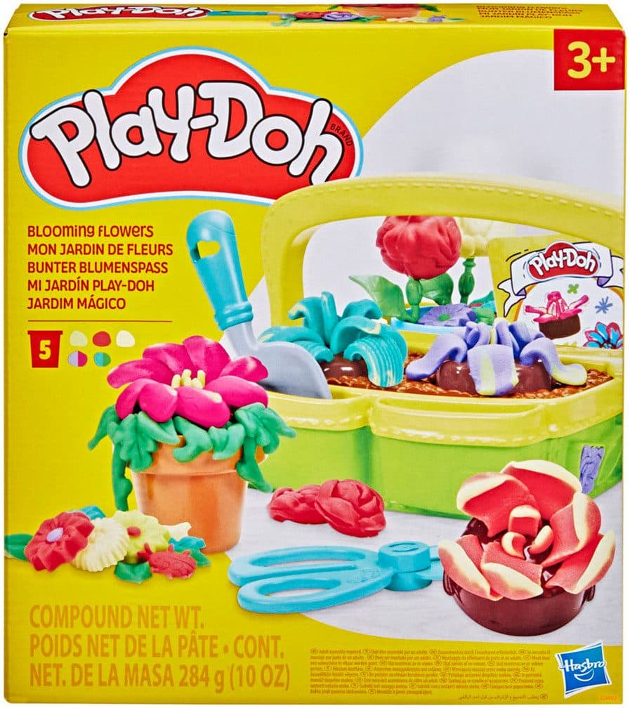 Hasbro Play-Doh Knetform-Set Bunter Blumenspaß mit 5 Dosen - Bild 2