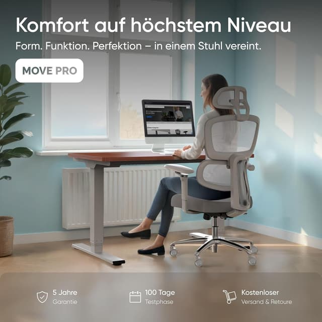 DESKSPACE Schreibtischstuhl Move Pro Bürostuhl