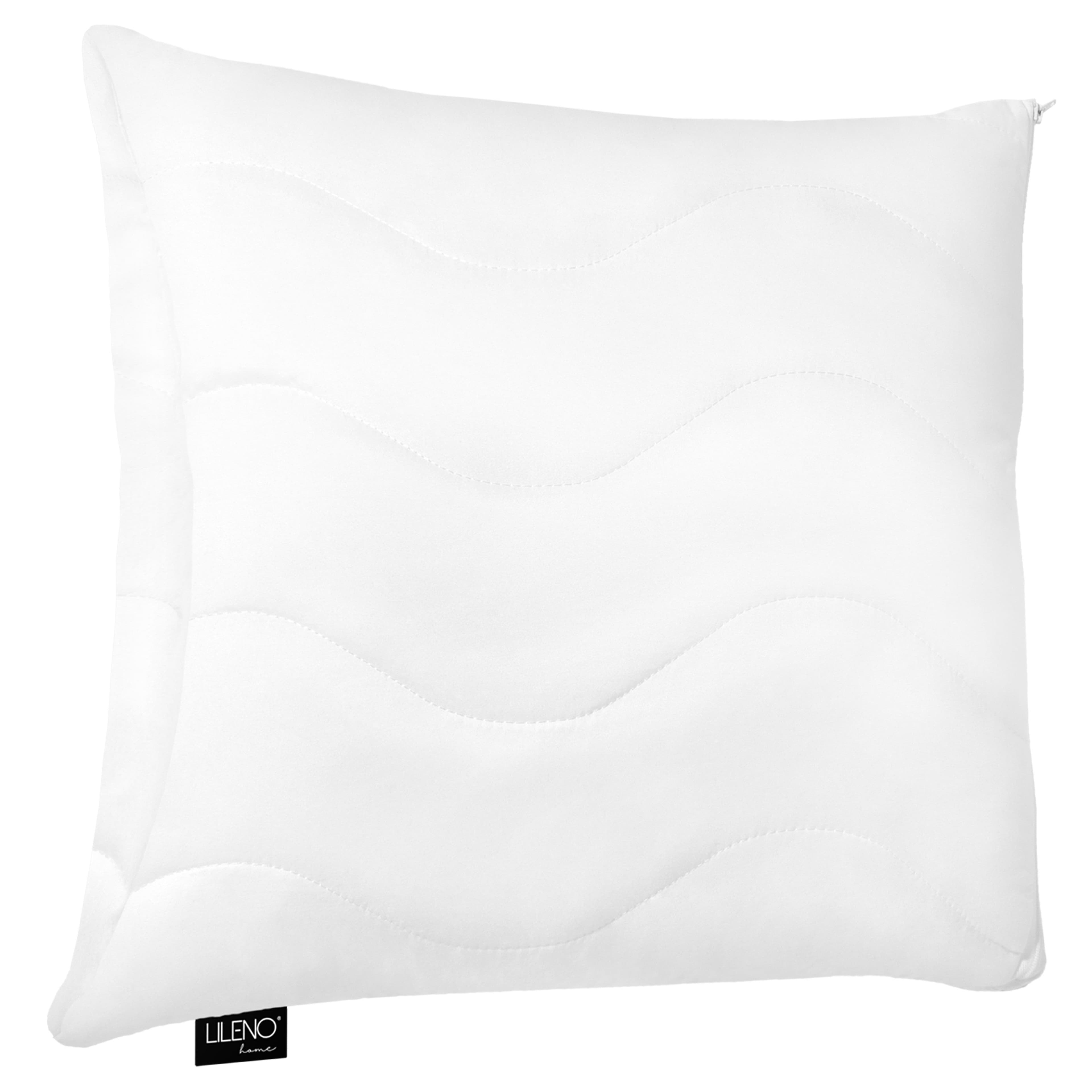 LILENO HOME Kopfkissen 40x40 cm Gesteppt Polyester Made in Germany - Bild 2