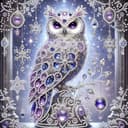Venicce Love Kreativset Diamond Painting Bilder 5D Diamant Painting Malerei Set Eule Bild 2