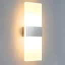 Clanmacy Wandleuchte 12W LED Warmweiß Modern IP44 Bild 2