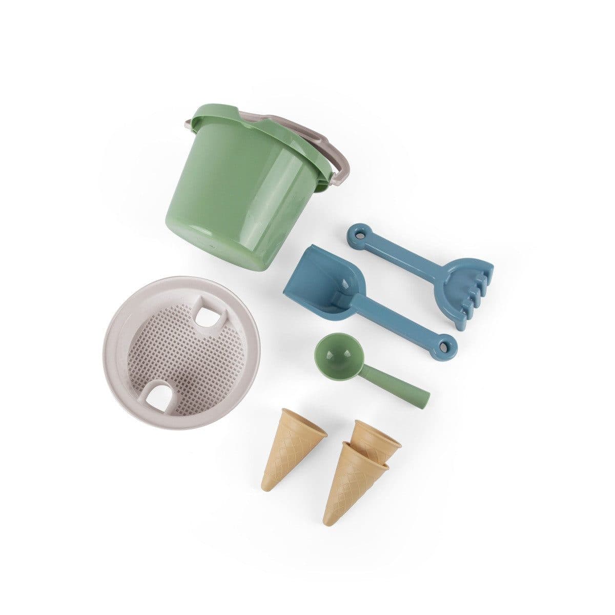 dantoy Sandform-Set 8-teilig grün HD PE Spielzeug - Bild 2